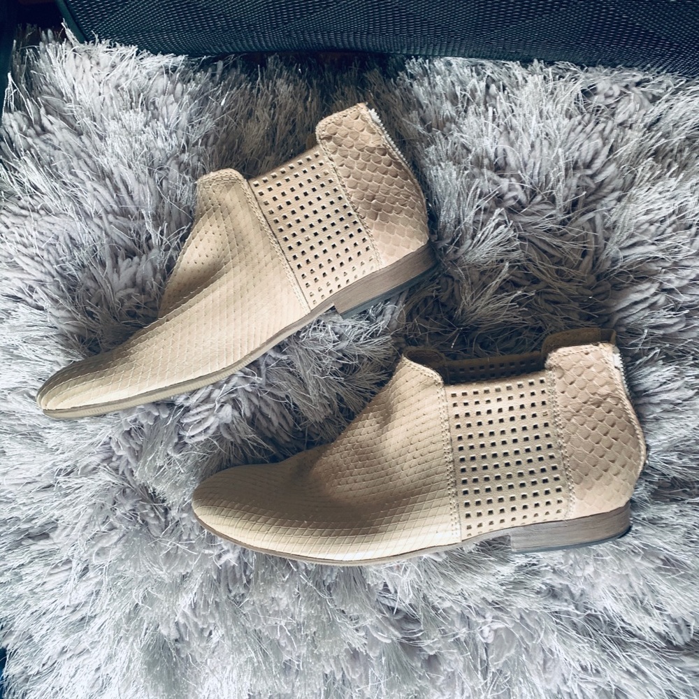 Nude booties